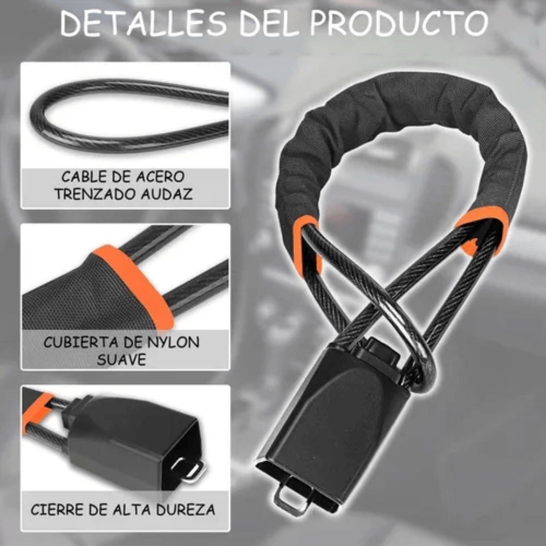 Traba Volante al Cinturón de Seguridad - Cuida lo que es tuyo