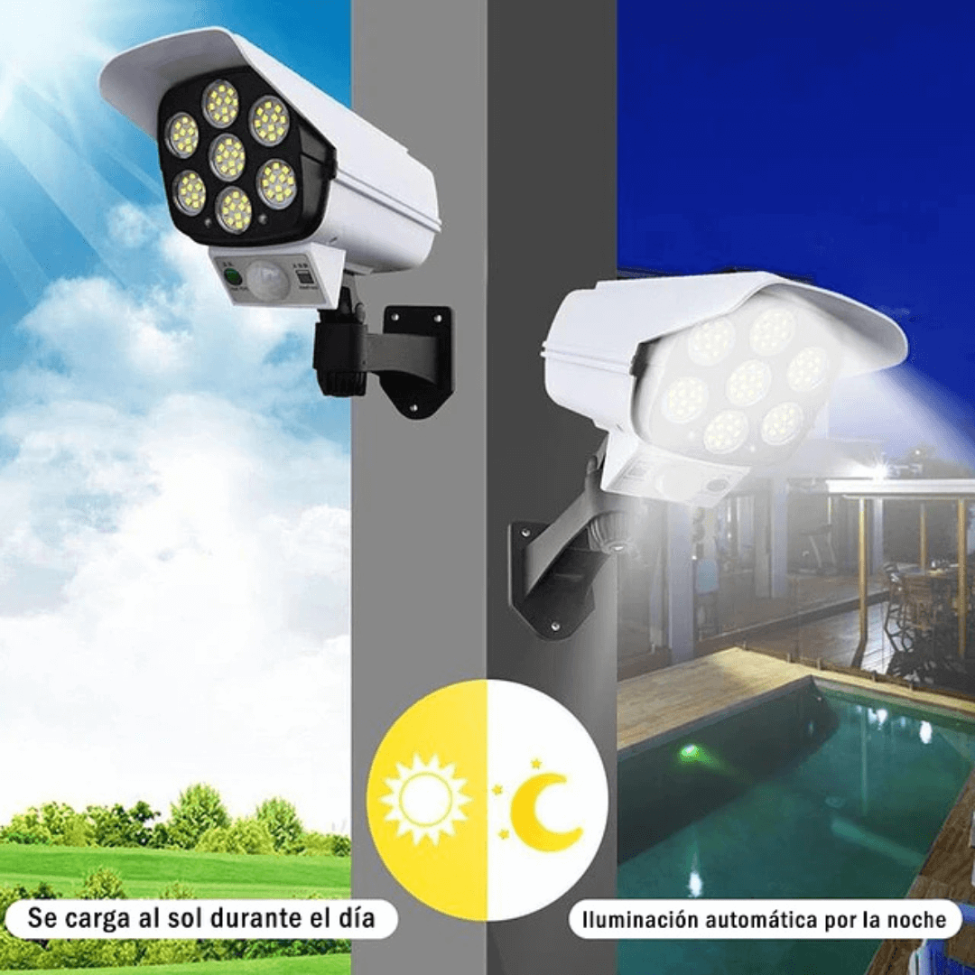 Foco Led Solar - Tipo Camara