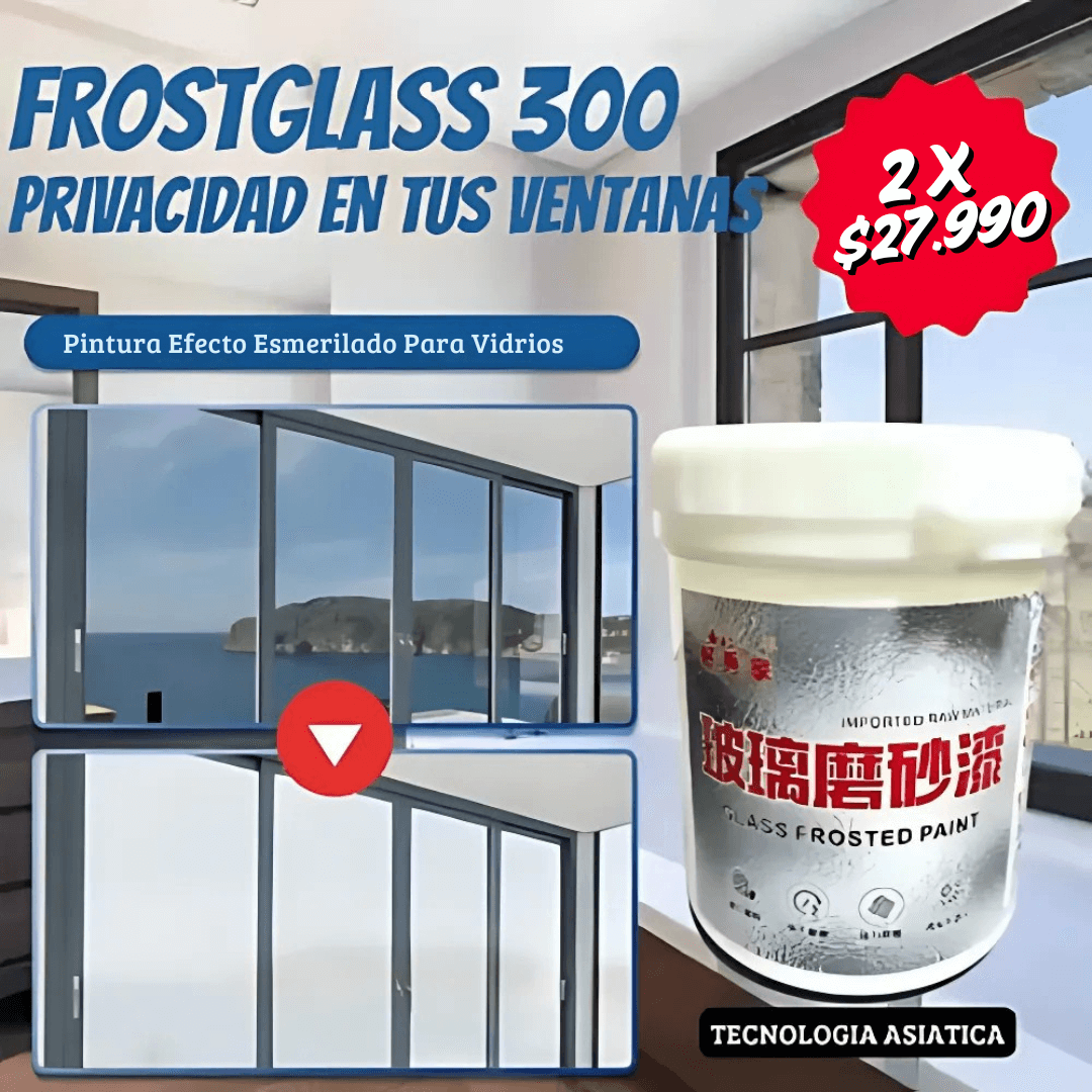 Pintura Vidrio Esmerilada 300cc