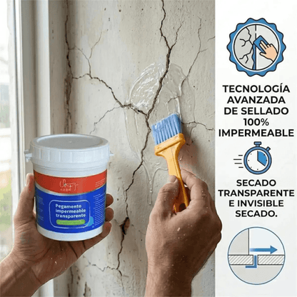Pack 3 Und Adhesivo Adherente Impermeable 300cc