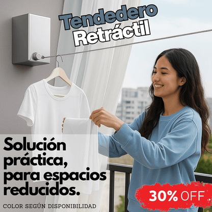 Tendedero Retractil
