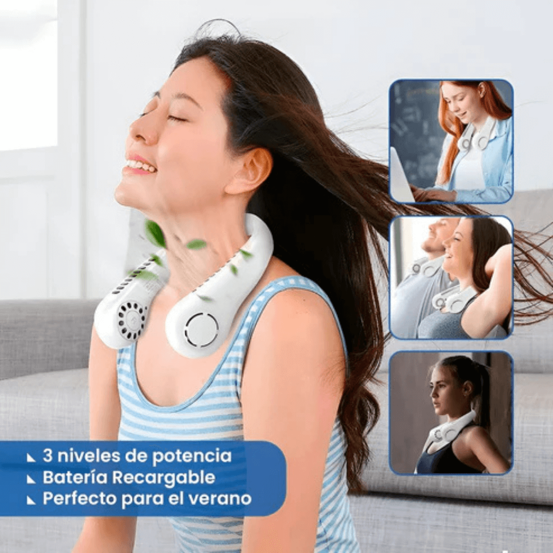 Ventilador Portatil para Cuello