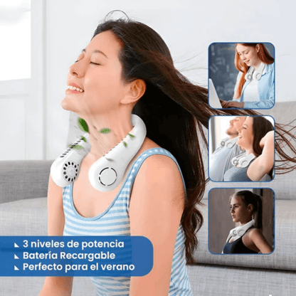 Ventilador Portatil para Cuello