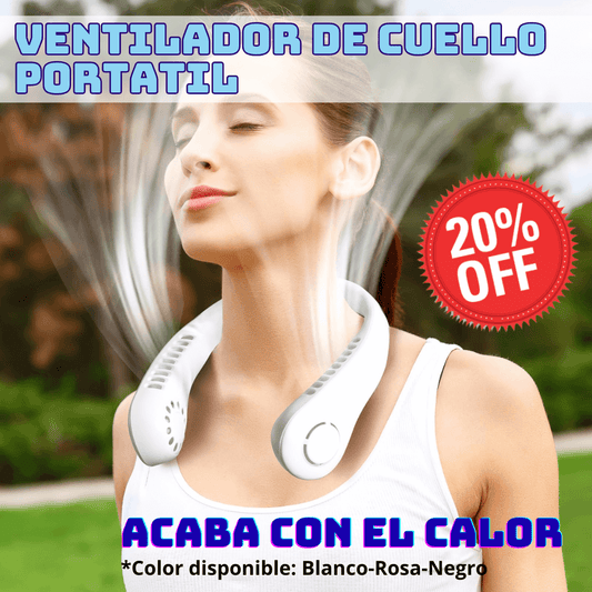 Ventilador Portatil para Cuello