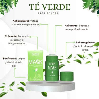 Mascarilla de Té verde en barra