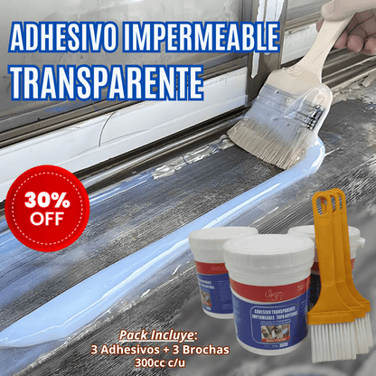 Pack 3 Und Adhesivo Adherente Impermeable 300cc