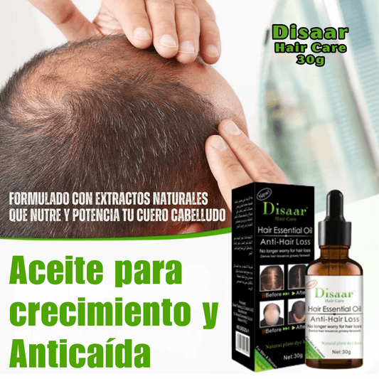 Aceite Profesional Anticaída y Crecimiento - Recupera tu confianza