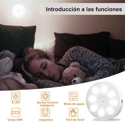 Luces Led Pack 3 Und con sensor de movimiento