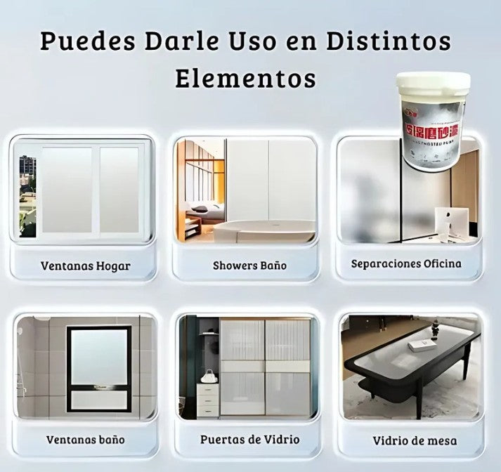 Pintura Vidrio Esmerilada 300cc