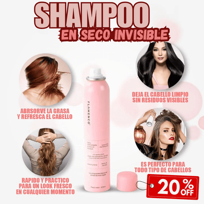 Flamenco Shampoo Desengrasante Spray en Seco