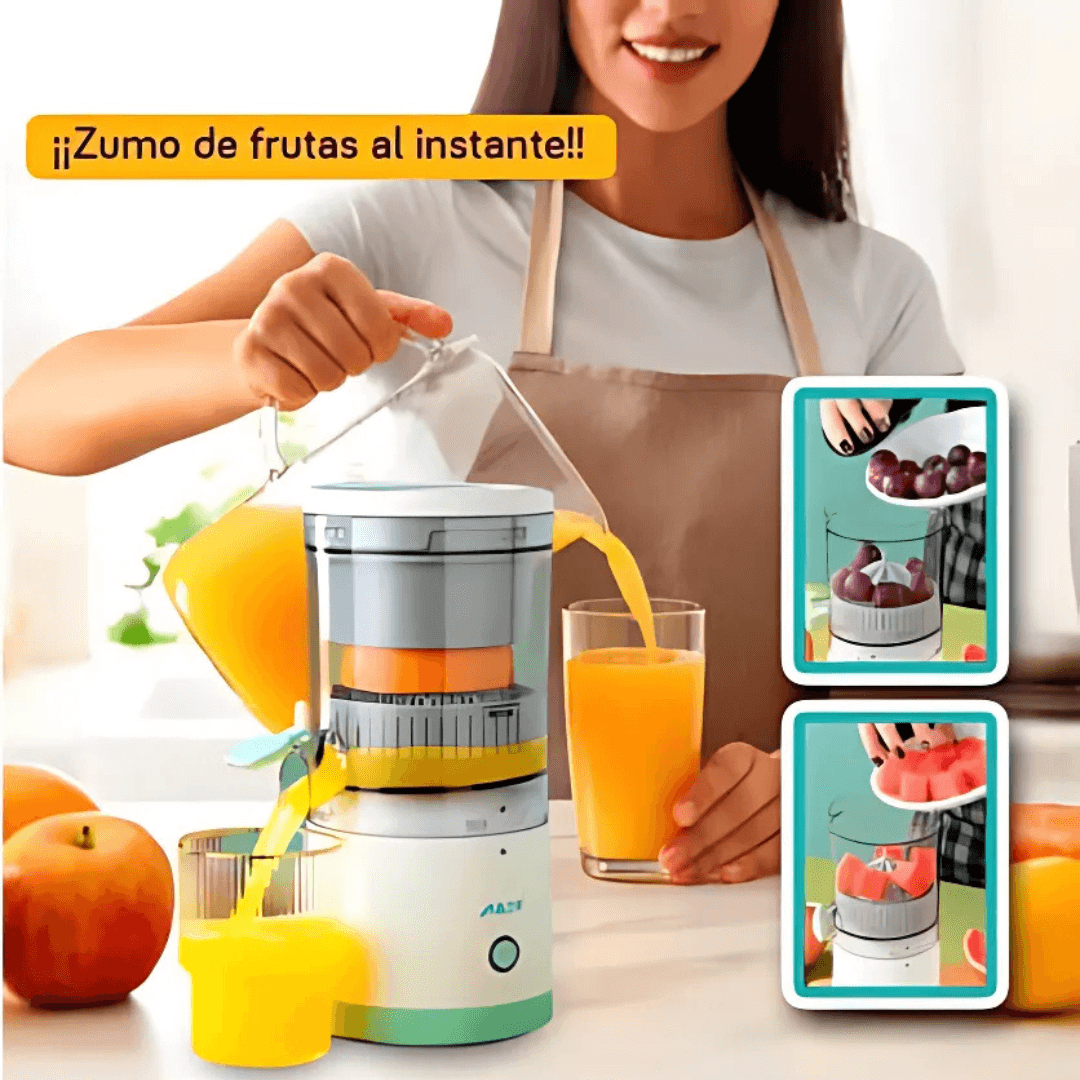 Exprimidor Electrico De Jugo - Tus jugos favoritos a un botón de distancia