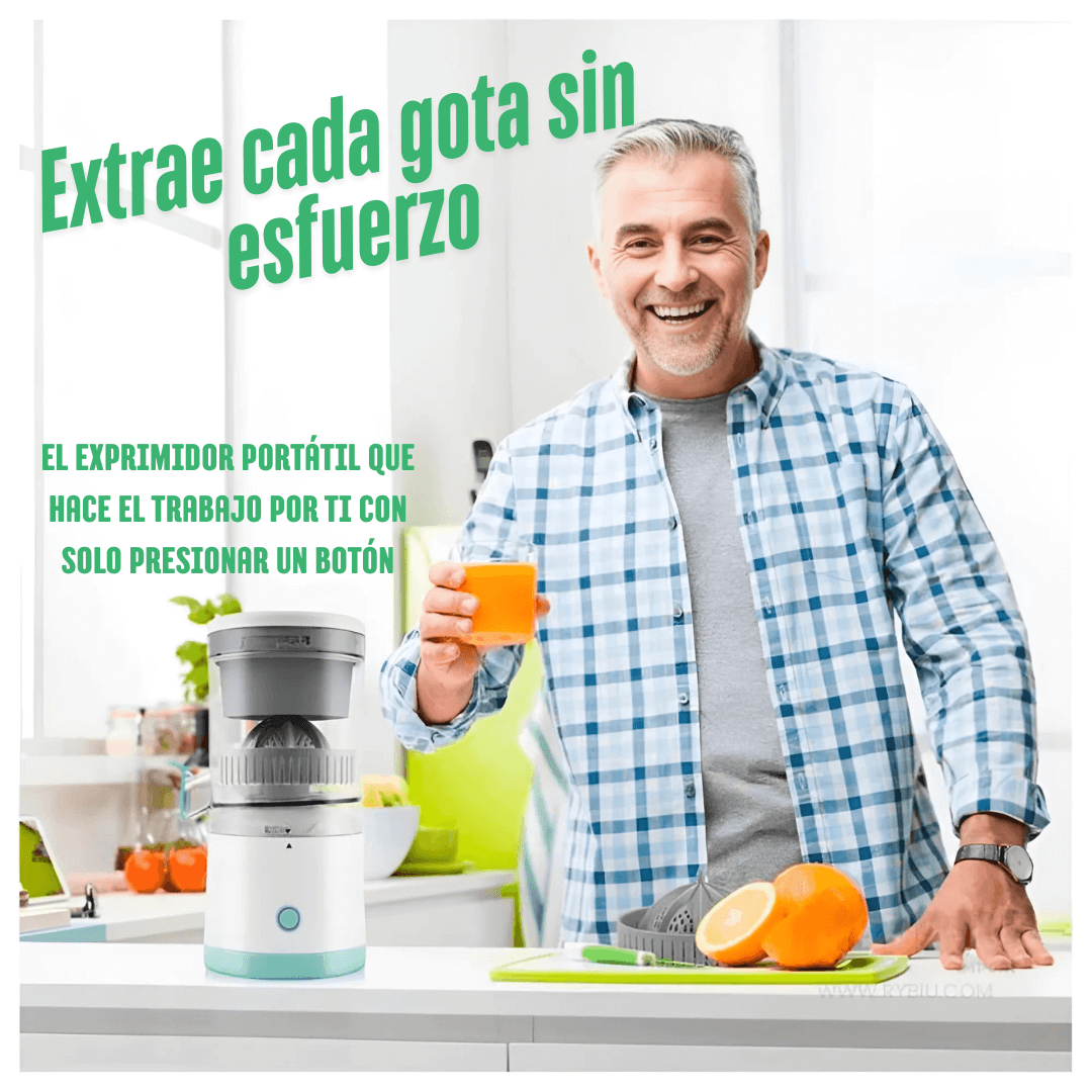 Exprimidor Electrico De Jugo - Tus jugos favoritos a un botón de distancia