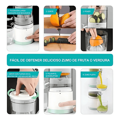 Exprimidor Electrico De Jugo - Tus jugos favoritos a un botón de distancia
